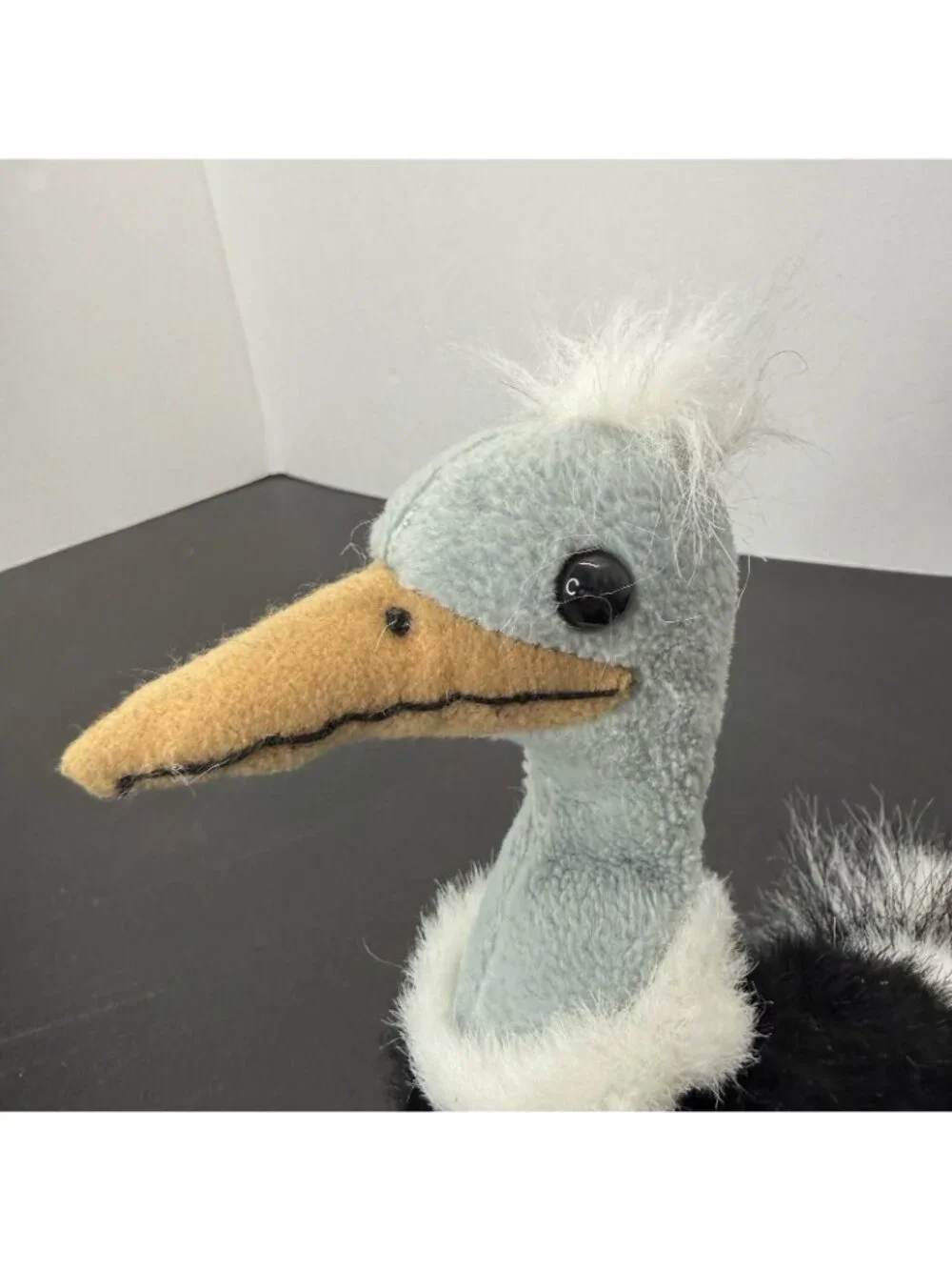Vintage Just Friends Ostrich Plush Stuffed Animal 10 Inch Stuffed Animal